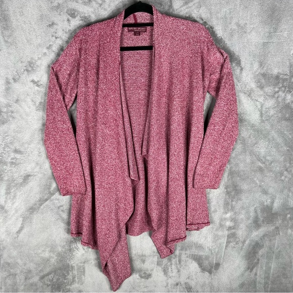 Barefoot Dreams Sweaters - Barefoot‎ Dreams Calypso Drape Cardigan Women's L/XL Bamboo Chic Lite Style #436